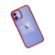 Newface iPhone 12 Kılıf Element Silikon - Kırmızı Newface iPhone 12 Kılıf Element Silikon - Kırmızı