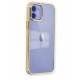 Newface iPhone 12 Kılıf Element Silikon - Gold Newface iPhone 12 Kılıf Element Silikon - Gold