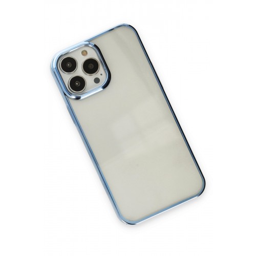 Newface iPhone 13 Pro Kılıf Element Silikon - Sky Blue Newface iPhone 13 Pro Kılıf Element Silikon - Sky Blue