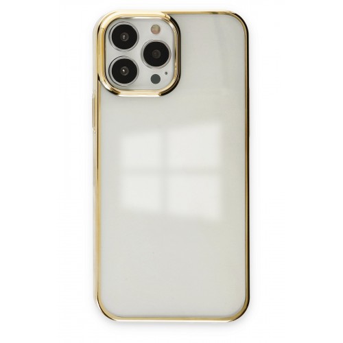 Newface iPhone 13 Pro Max Kılıf Element Silikon - Gold Newface iPhone 13 Pro Max Kılıf Element Silikon - Gold