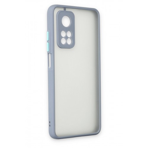 Newface Xiaomi Mi 10T Kılıf Montreal Silikon Kapak - Gri Newface Xiaomi Mi 10T Kılıf Montreal Silikon Kapak - Gri