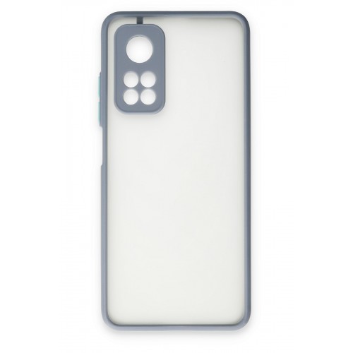 Newface Xiaomi Mi 10T Pro Kılıf Montreal Silikon Kapak - Gri Newface Xiaomi Mi 10T Pro Kılıf Montreal Silikon Kapak - Gri
