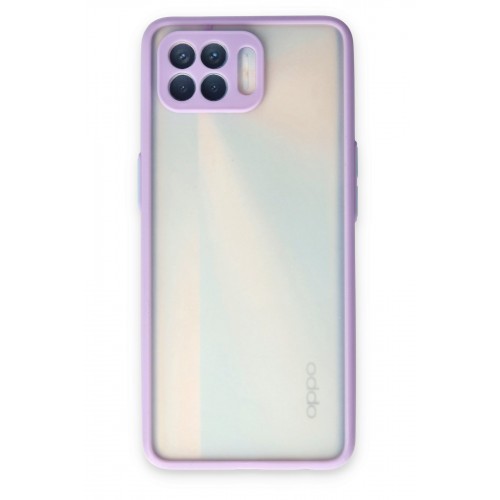 Newface Oppo Reno 4 Lite Kılıf Montreal Silikon Kapak - Mor Newface Oppo Reno 4 Lite Kılıf Montreal Silikon Kapak - Mor