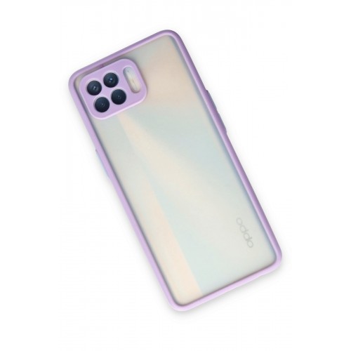 Newface Oppo Reno 4 Lite Kılıf Montreal Silikon Kapak - Mor Newface Oppo Reno 4 Lite Kılıf Montreal Silikon Kapak - Mor