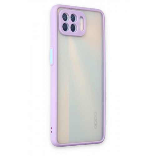 Newface Oppo Reno 4 Lite Kılıf Montreal Silikon Kapak - Mor Newface Oppo Reno 4 Lite Kılıf Montreal Silikon Kapak - Mor