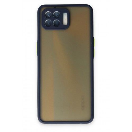 Newface Oppo Reno 4 Lite Kılıf Montreal Silikon Kapak - Lacivert Newface Oppo Reno 4 Lite Kılıf Montreal Silikon Kapak - Lacivert