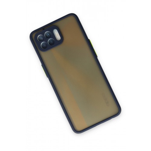 Newface Oppo Reno 4 Lite Kılıf Montreal Silikon Kapak - Lacivert Newface Oppo Reno 4 Lite Kılıf Montreal Silikon Kapak - Lacivert