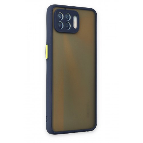 Newface Oppo Reno 4 Lite Kılıf Montreal Silikon Kapak - Lacivert Newface Oppo Reno 4 Lite Kılıf Montreal Silikon Kapak - Lacivert