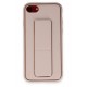 Newface iPhone 7 Kılıf Coco Deri Standlı Kapak - Pudra Newface iPhone 7 Kılıf Coco Deri Standlı Kapak - Pudra