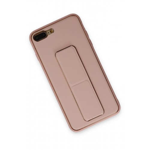 Newface iPhone 7 Plus Kılıf Coco Deri Standlı Kapak - Pembe Newface iPhone 7 Plus Kılıf Coco Deri Standlı Kapak - Pembe