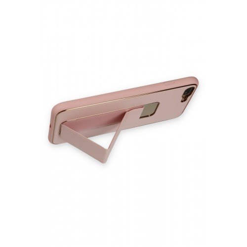 Newface iPhone 7 Plus Kılıf Coco Deri Standlı Kapak - Pembe Newface iPhone 7 Plus Kılıf Coco Deri Standlı Kapak - Pembe