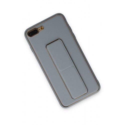 Newface iPhone 7 Plus Kılıf Coco Deri Standlı Kapak - Sky Blue Newface iPhone 7 Plus Kılıf Coco Deri Standlı Kapak - Sky Blue