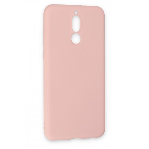 Newface Huawei Mate 10 Lite Kılıf Nano içi Kadife Silikon - Pudra Newface Huawei Mate 10 Lite Kılıf Nano içi Kadife Silikon - Pudra