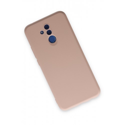 Newface Huawei Mate 20 Lite Kılıf Nano içi Kadife Silikon - Pudra Newface Huawei Mate 20 Lite Kılıf Nano içi Kadife Silikon - Pudra