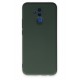 Newface Huawei Mate 20 Lite Kılıf Nano içi Kadife Silikon - Koyu Yeşil Newface Huawei Mate 20 Lite Kılıf Nano içi Kadife Silikon - Koyu Yeşil