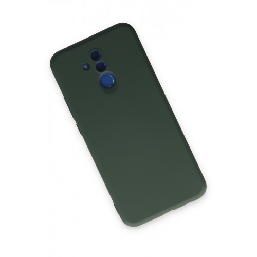 Newface Huawei Mate 20 Lite Kılıf Nano içi Kadife Silikon - Koyu Yeşil Newface Huawei Mate 20 Lite Kılıf Nano içi Kadife Silikon - Koyu Yeşil