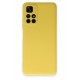 Newface Xiaomi Redmi Note 11T Kılıf Nano içi Kadife Silikon - Sarı Newface Xiaomi Redmi Note 11T Kılıf Nano içi Kadife Silikon - Sarı