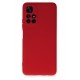 Newface Xiaomi Redmi Note 11T Kılıf Nano içi Kadife  Silikon - Kırmızı
