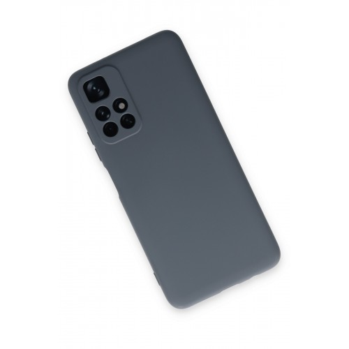 Newface Xiaomi Redmi Note 11T Kılıf Nano içi Kadife Silikon - Gri Newface Xiaomi Redmi Note 11T Kılıf Nano içi Kadife Silikon - Gri