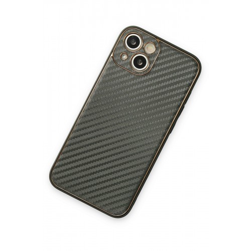 Newface iPhone 13 Kılıf Coco Karbon Silikon - Füme Newface iPhone 13 Kılıf Coco Karbon Silikon - Füme