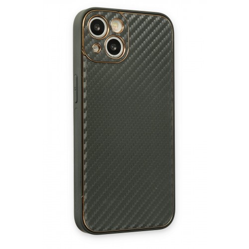 Newface iPhone 13 Kılıf Coco Karbon Silikon - Füme Newface iPhone 13 Kılıf Coco Karbon Silikon - Füme