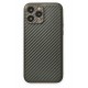 Newface iPhone 13 Pro Kılıf Coco Karbon Silikon - Füme Newface iPhone 13 Pro Kılıf Coco Karbon Silikon - Füme