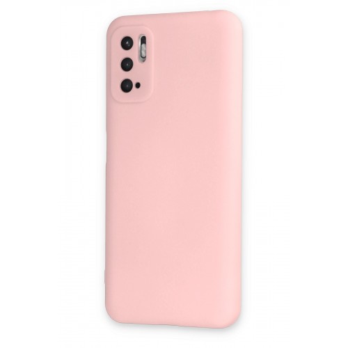 Newface Xiaomi Redmi Note 10 5G Kılıf Nano içi Kadife Silikon - Pudra Newface Xiaomi Redmi Note 10 5G Kılıf Nano içi Kadife Silikon - Pudra