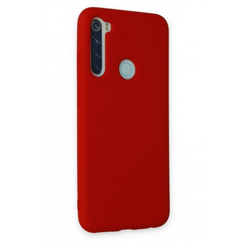 Newface Xiaomi Redmi Note 8 Kılıf Nano içi Kadife Silikon - Kırmızı Newface Xiaomi Redmi Note 8 Kılıf Nano içi Kadife Silikon - Kırmızı