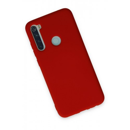 Newface Xiaomi Redmi Note 8 Kılıf Nano içi Kadife Silikon - Kırmızı Newface Xiaomi Redmi Note 8 Kılıf Nano içi Kadife Silikon - Kırmızı