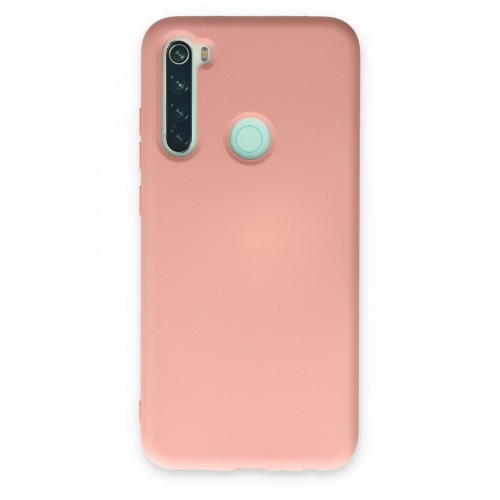 Newface Xiaomi Redmi Note 8 Kılıf Nano içi Kadife Silikon - Pudra Newface Xiaomi Redmi Note 8 Kılıf Nano içi Kadife Silikon - Pudra