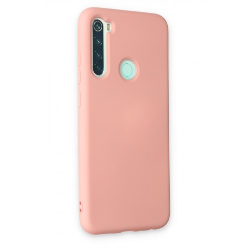 Newface Xiaomi Redmi Note 8 Kılıf Nano içi Kadife Silikon - Pudra Newface Xiaomi Redmi Note 8 Kılıf Nano içi Kadife Silikon - Pudra