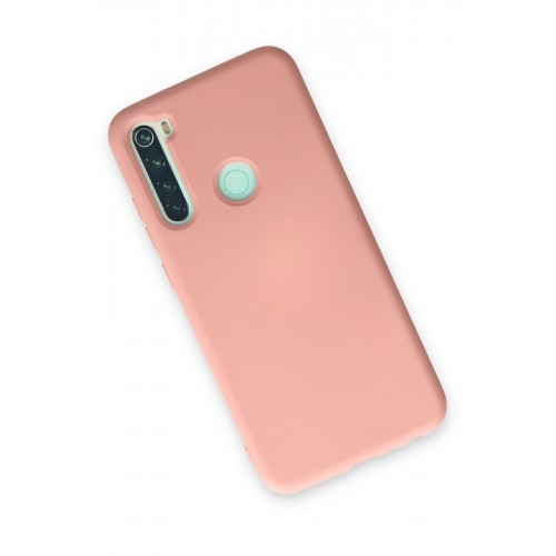 Newface Xiaomi Redmi Note 8 Kılıf Nano içi Kadife Silikon - Pudra Newface Xiaomi Redmi Note 8 Kılıf Nano içi Kadife Silikon - Pudra