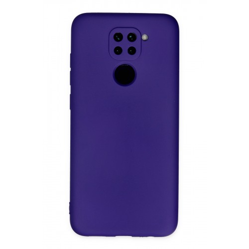 Newface Xiaomi Redmi Note 9 Kılıf Nano içi Kadife Silikon - Mor Newface Xiaomi Redmi Note 9 Kılıf Nano içi Kadife Silikon - Mor