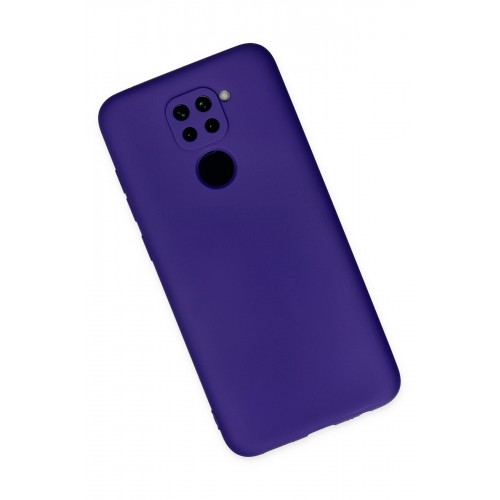 Newface Xiaomi Redmi Note 9 Kılıf Nano içi Kadife Silikon - Mor Newface Xiaomi Redmi Note 9 Kılıf Nano içi Kadife Silikon - Mor
