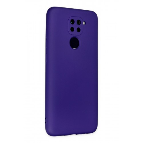 Newface Xiaomi Redmi Note 9 Kılıf Nano içi Kadife Silikon - Mor Newface Xiaomi Redmi Note 9 Kılıf Nano içi Kadife Silikon - Mor