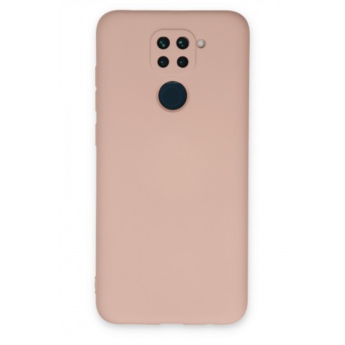 Newface Xiaomi Redmi Note 9 Kılıf Nano içi Kadife Silikon - Pudra Newface Xiaomi Redmi Note 9 Kılıf Nano içi Kadife Silikon - Pudra