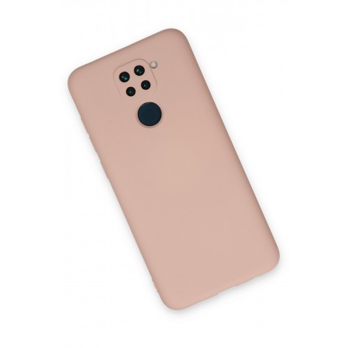 Newface Xiaomi Redmi Note 9 Kılıf Nano içi Kadife Silikon - Pudra Newface Xiaomi Redmi Note 9 Kılıf Nano içi Kadife Silikon - Pudra