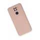 Newface Xiaomi Redmi Note 9 Kılıf Nano içi Kadife Silikon - Pudra Newface Xiaomi Redmi Note 9 Kılıf Nano içi Kadife Silikon - Pudra