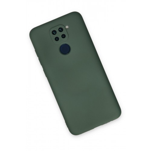 Newface Xiaomi Redmi Note 9 Kılıf Nano içi Kadife Silikon - Koyu Yeşil Newface Xiaomi Redmi Note 9 Kılıf Nano içi Kadife Silikon - Koyu Yeşil