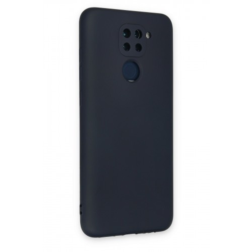 Newface Xiaomi Redmi Note 9 Kılıf Nano içi Kadife Silikon - Lacivert Newface Xiaomi Redmi Note 9 Kılıf Nano içi Kadife Silikon - Lacivert