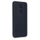 Newface Xiaomi Redmi Note 9 Kılıf Nano içi Kadife  Silikon - Lacivert