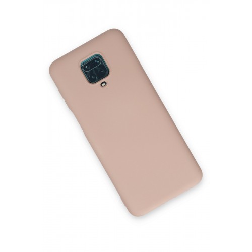 Newface Xiaomi Redmi Note 9S Kılıf Nano içi Kadife Silikon - Pudra Newface Xiaomi Redmi Note 9S Kılıf Nano içi Kadife Silikon - Pudra