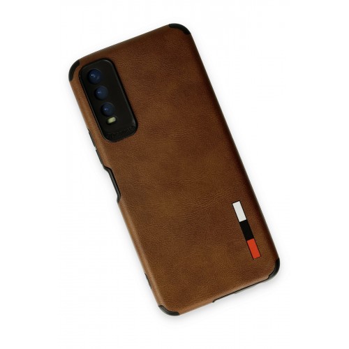 Newface Vivo Y11S Kılıf Loop Deri Silikon - Kahverengi Newface Vivo Y11S Kılıf Loop Deri Silikon - Kahverengi