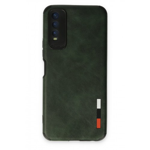 Newface Vivo Y11S Kılıf Loop Deri Silikon - Yeşil Newface Vivo Y11S Kılıf Loop Deri Silikon - Yeşil