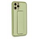 Newface iPhone 11 Pro Kılıf Coco Deri Standlı Kapak - Su Yeşili Newface iPhone 11 Pro Kılıf Coco Deri Standlı Kapak - Su Yeşili