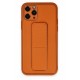 Newface iPhone 11 Pro Kılıf Coco Deri Standlı Kapak - Turuncu Newface iPhone 11 Pro Kılıf Coco Deri Standlı Kapak - Turuncu