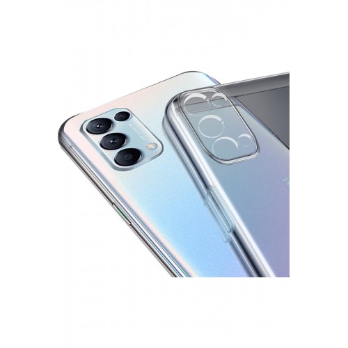 Newface Oppo Reno 5 Kılıf Lüx Şeffaf Silikon Newface Oppo Reno 5 Kılıf Lüx Şeffaf Silikon