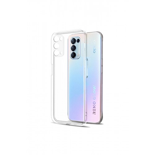 Newface Oppo Reno 5 Pro Kılıf Lüx Şeffaf Silikon Newface Oppo Reno 5 Pro Kılıf Lüx Şeffaf Silikon