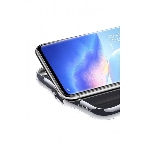Newface Oppo Reno 5 Pro Kılıf Lüx Şeffaf Silikon Newface Oppo Reno 5 Pro Kılıf Lüx Şeffaf Silikon
