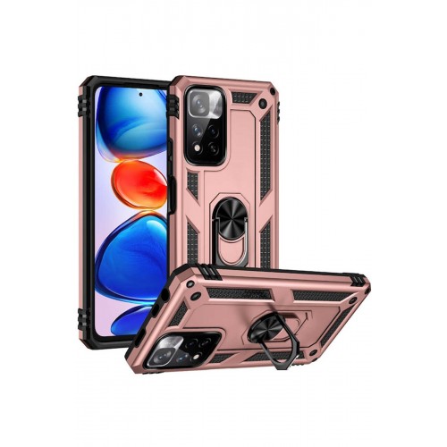 Newface Xiaomi Redmi Note 11 Pro Plus 5G Kılıf Sofya Yüzüklü Silikon Kapak - Rose Newface Xiaomi Redmi Note 11 Pro Plus 5G Kılıf Sofya Yüzüklü Silikon Kapak - Rose